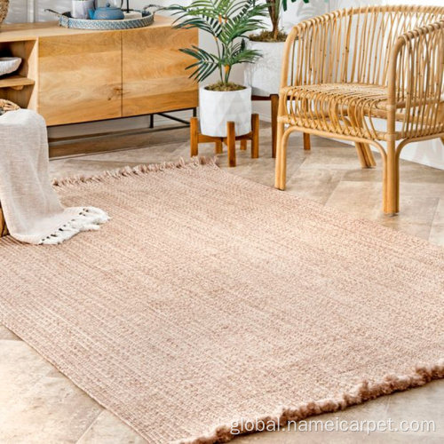 Indoor Outdoor Door Mats Indoor Outdoor carpets rugs with tassels Supplier